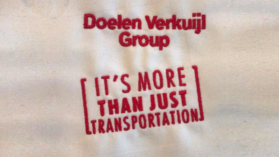 Logo borduren Doelen Verkuijl Groep